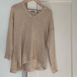 Nordstrom Cream Cashmere Hoodie Size Small
